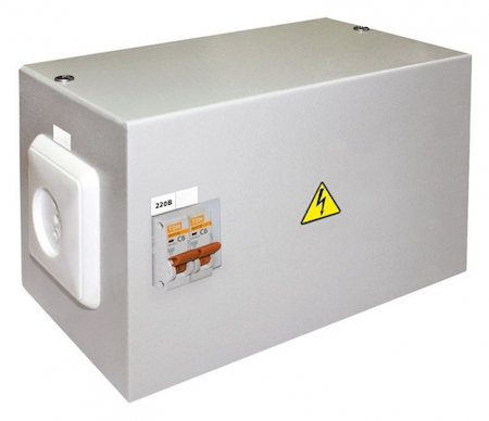TDM ELECTRIC SQ1601-0003 Ящик с трансформатором понижающим ЯТП-0,25 220/24-2авт. TDM